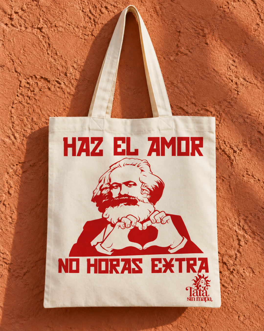 BOLSO DE TELA HAZ EL AMOR